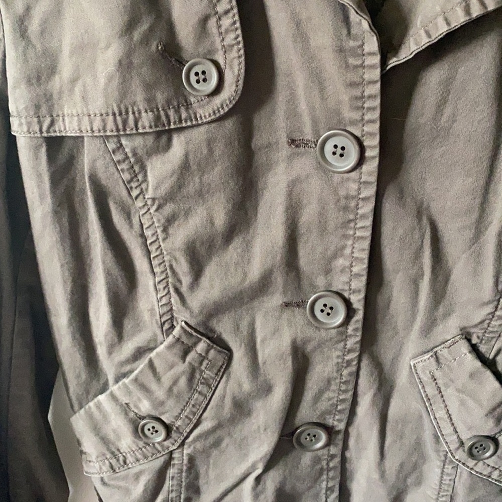 Fall Button Down Bomber Jacket - image 2